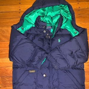 Ralph Lauren Polo Puffer size 4/4T!!
